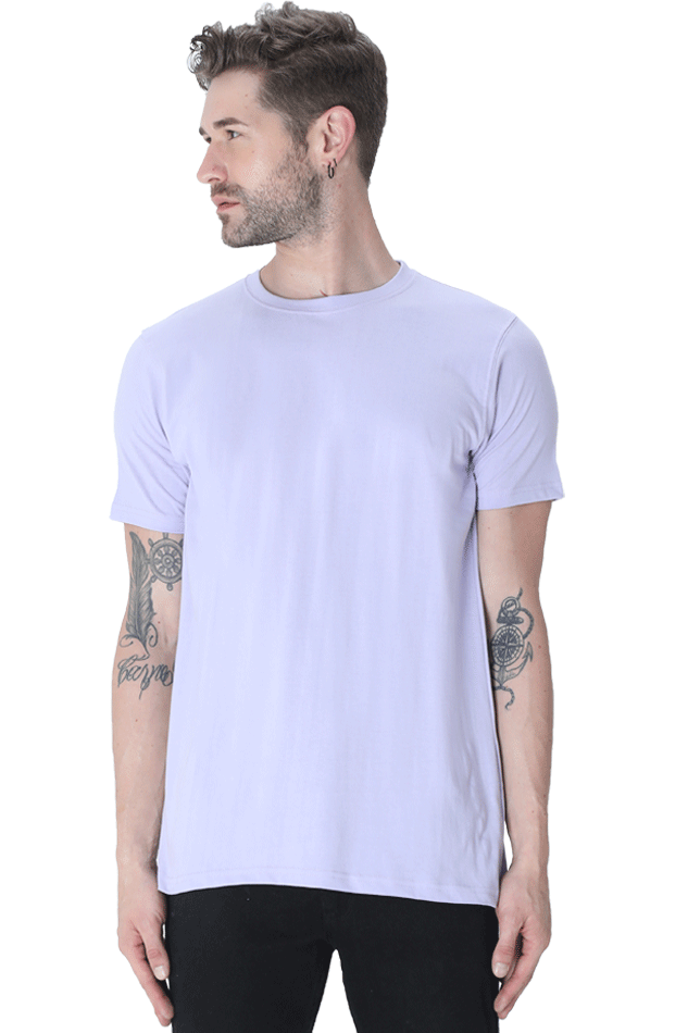 Plain color Round Neck