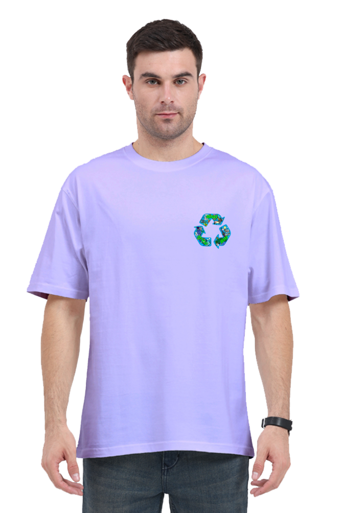 3R Recycle Unisex Oversized Tshirt