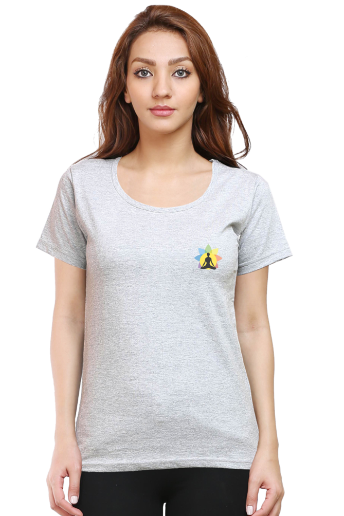 Yoga Back Printed T-shirt