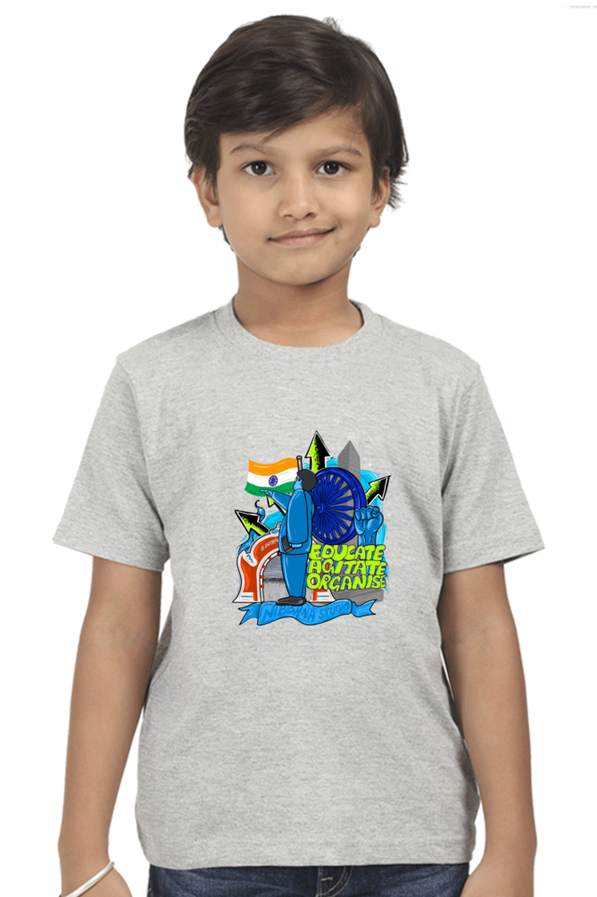 Babasaheb 7-11 yrs Kids Tshirt