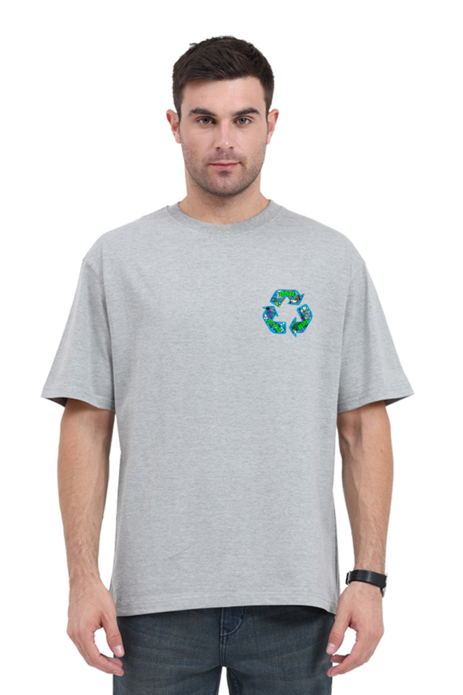 3R Recycle Unisex Oversized Tshirt