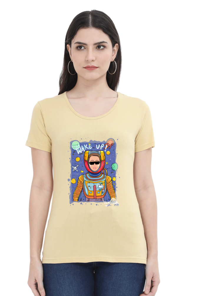 Astro Woman round neck tshirt