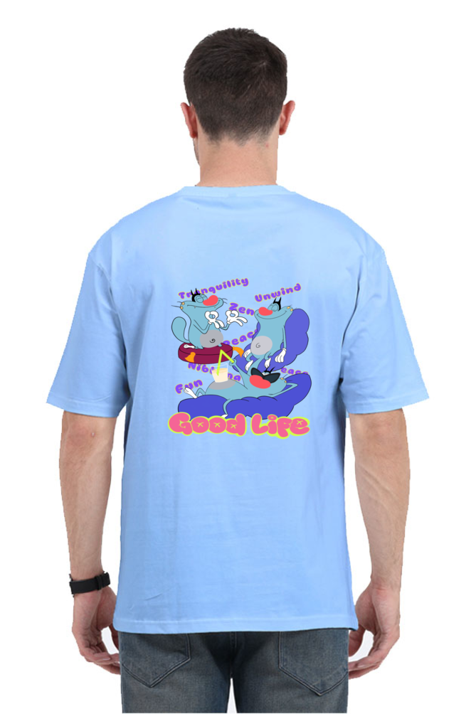 Oggy Good Life Oversized Tee