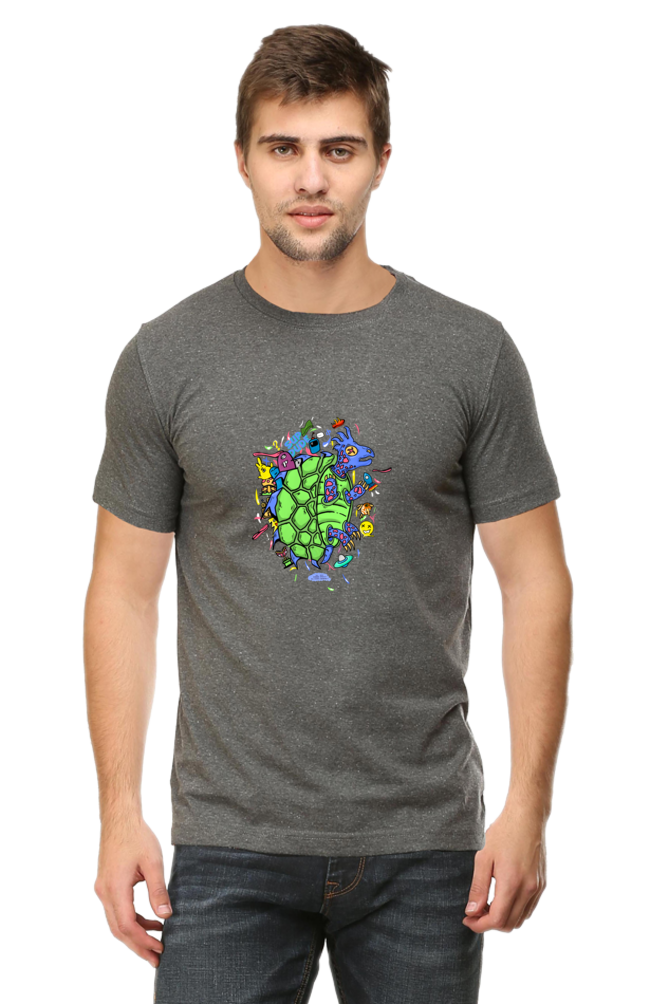 Alpha Turtle Tshirt By Nibbana Studio