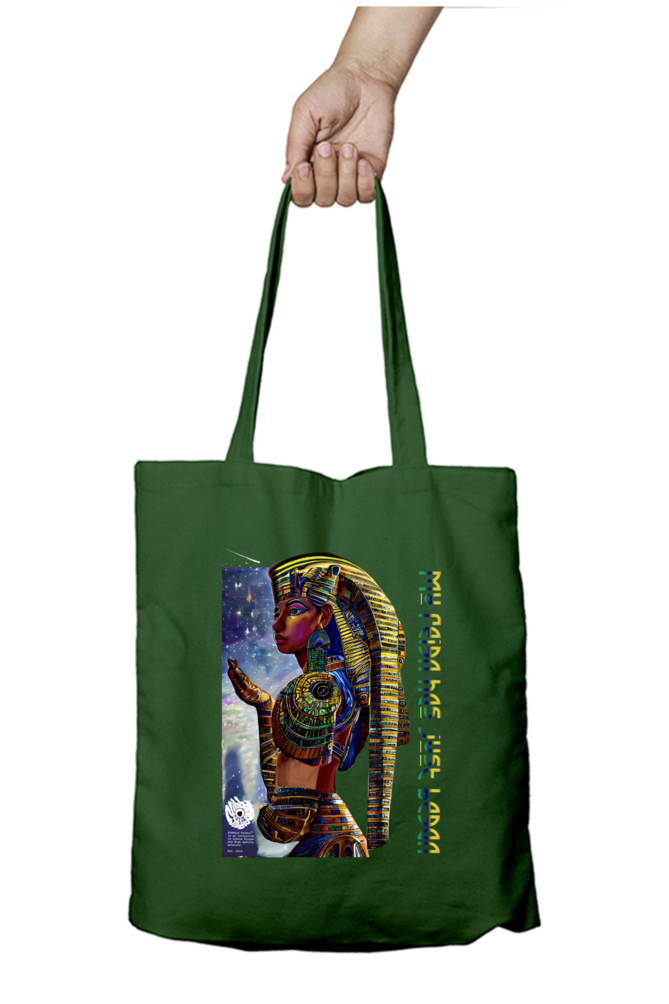 Egyptian Queen Zipper Tote Bag