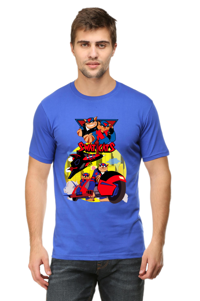 Swat Kats Series Round Neck tshirt