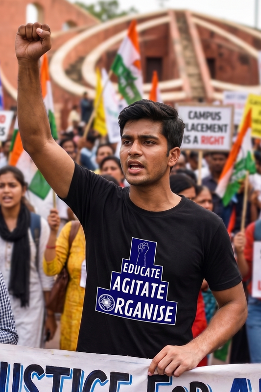 Educate Agitate Organise thsirt by Nibbana Studio