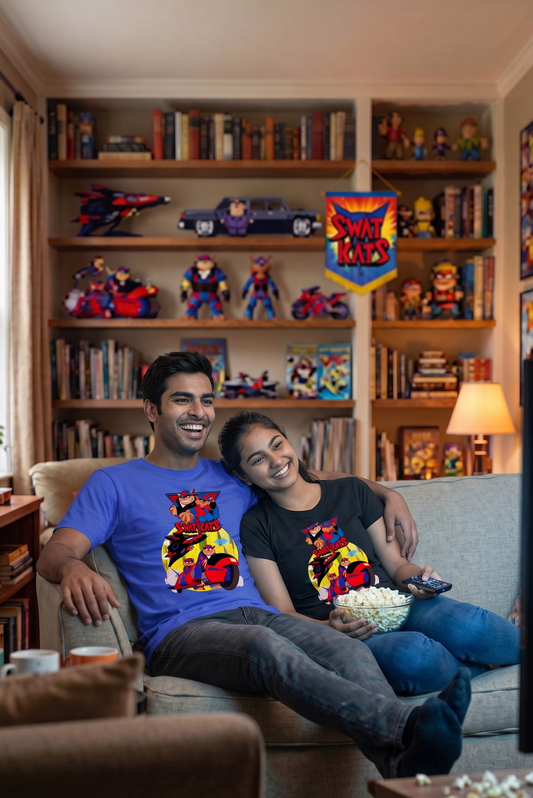 Swat Kats Series Round Neck tshirt