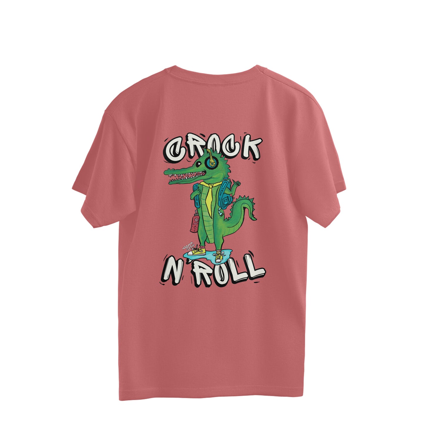 Crock N Roll Unisex Oversized tshirt