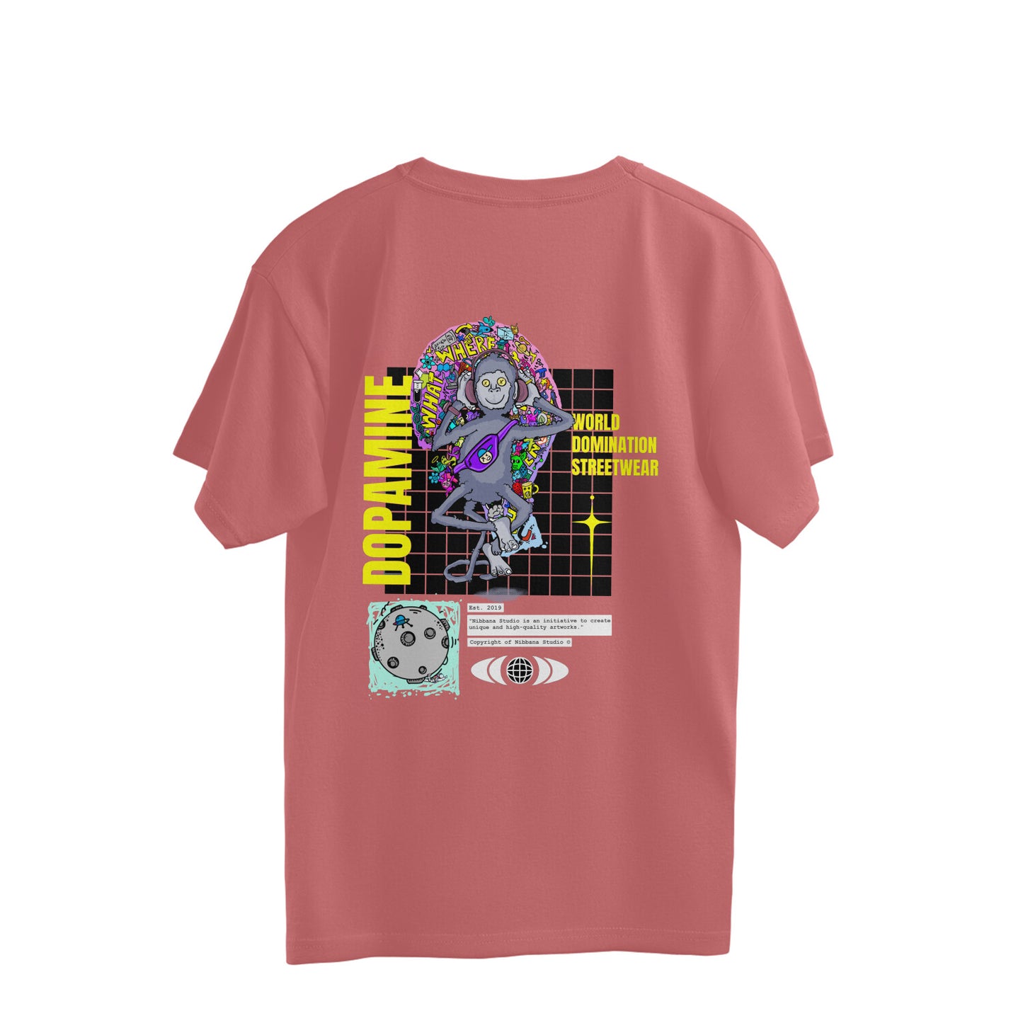 Dopamine Unisex Oversized Tee