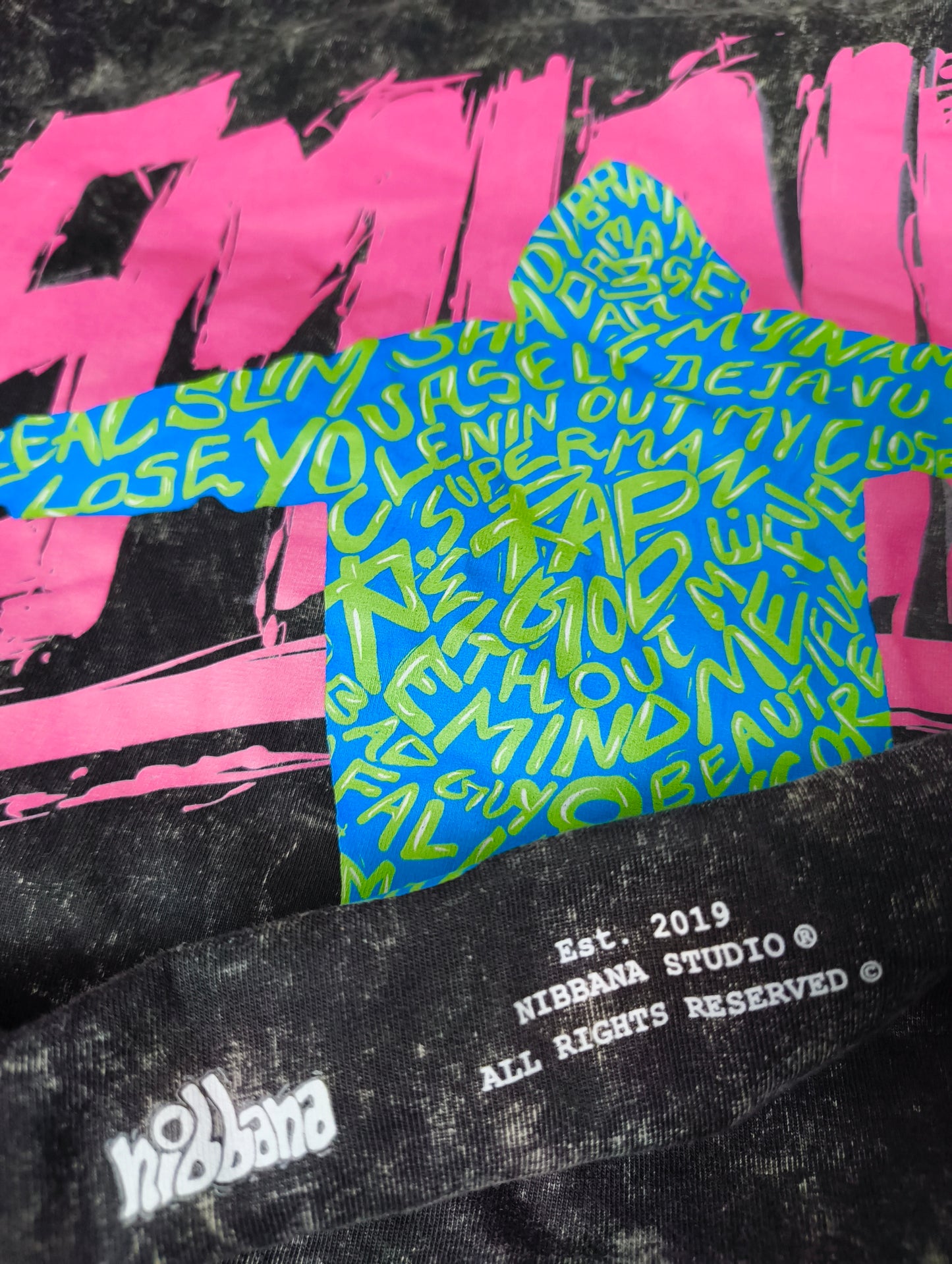 Rap God Eminem Oversized graphic T-Shirt