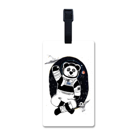 Space Bear Luggage tag