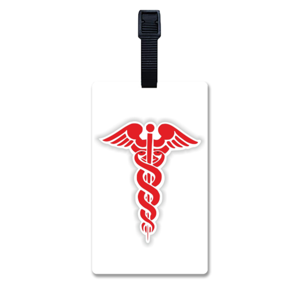 Doctor luggage tag
