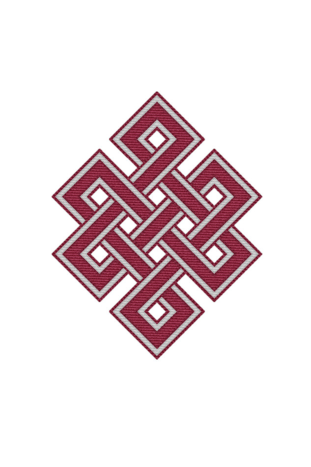 Unending knot Polo Tshirt by Nibbana Studio