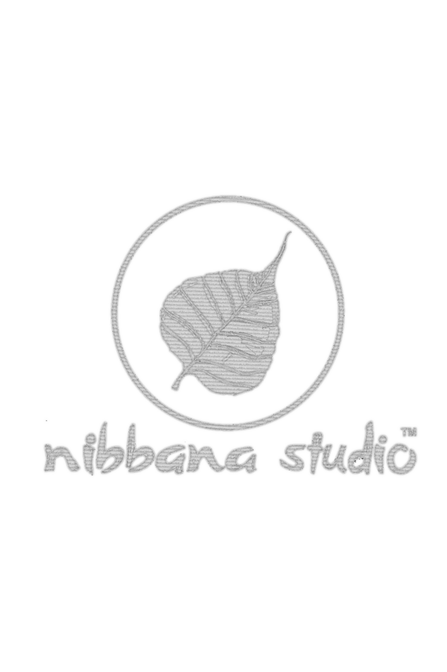 Nibbana Studio Embroidery Polo tshirt