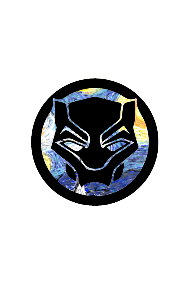 Starry Night Panther Cap - Glow in Dark