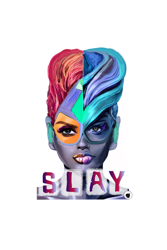 Slay Round Women's Neck tshirt