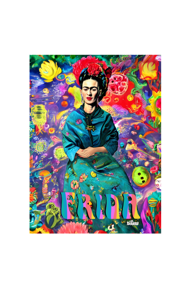 Frida Tote Bag by Nibbana Studio