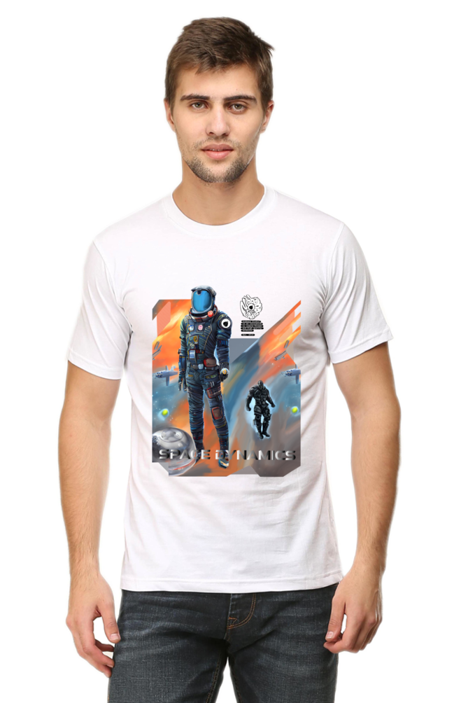 Space Dynamics Unisex Round Neck Tshirt
