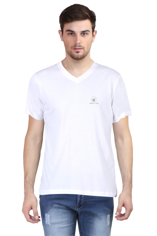 Plain tshirt V neck by Nibbana Studio