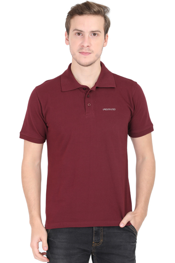 Undisputed Embroidery Polo tshirt