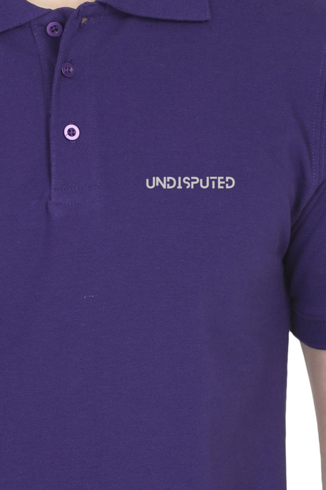 Undisputed Embroidery Polo tshirt