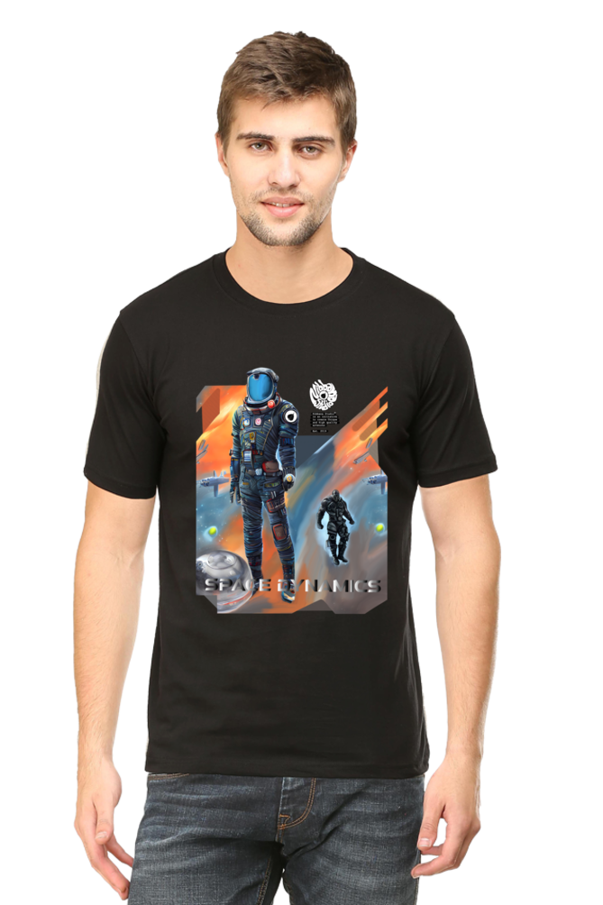 Space Dynamics Unisex Round Neck Tshirt