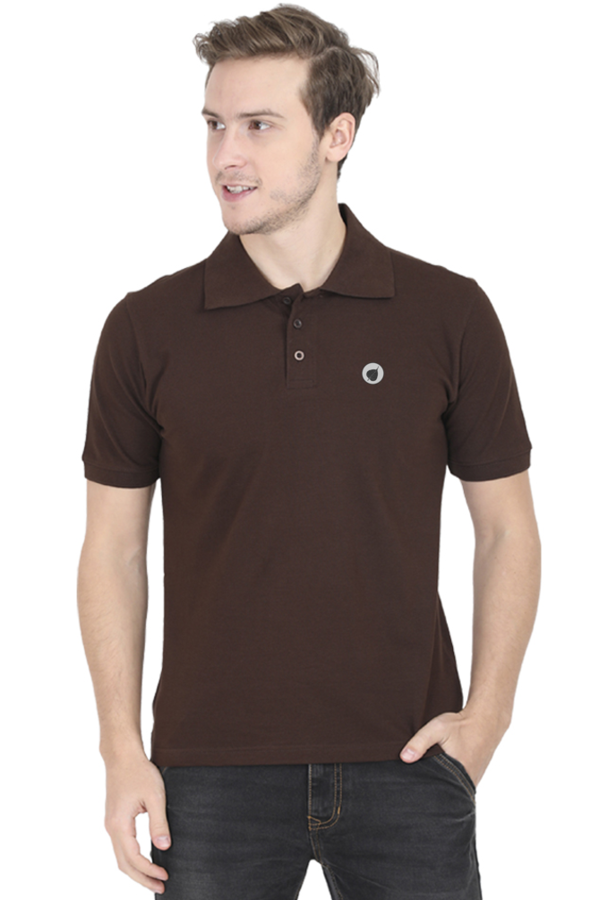 Nibbana brand embroidery logo Polo Tshirt