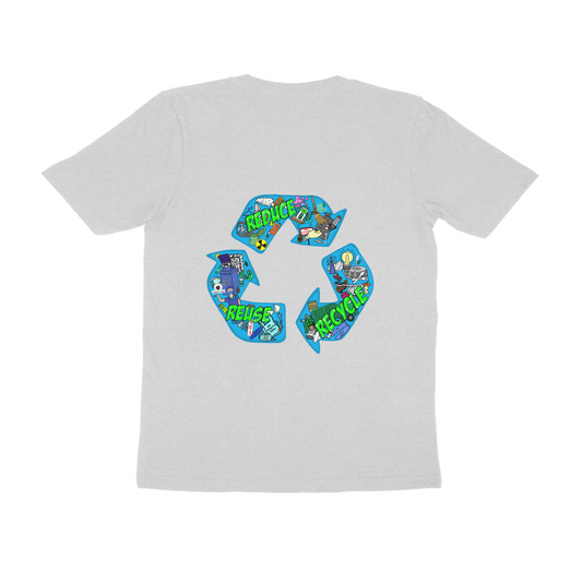 3R Recycle front back print by Nibbana Studio