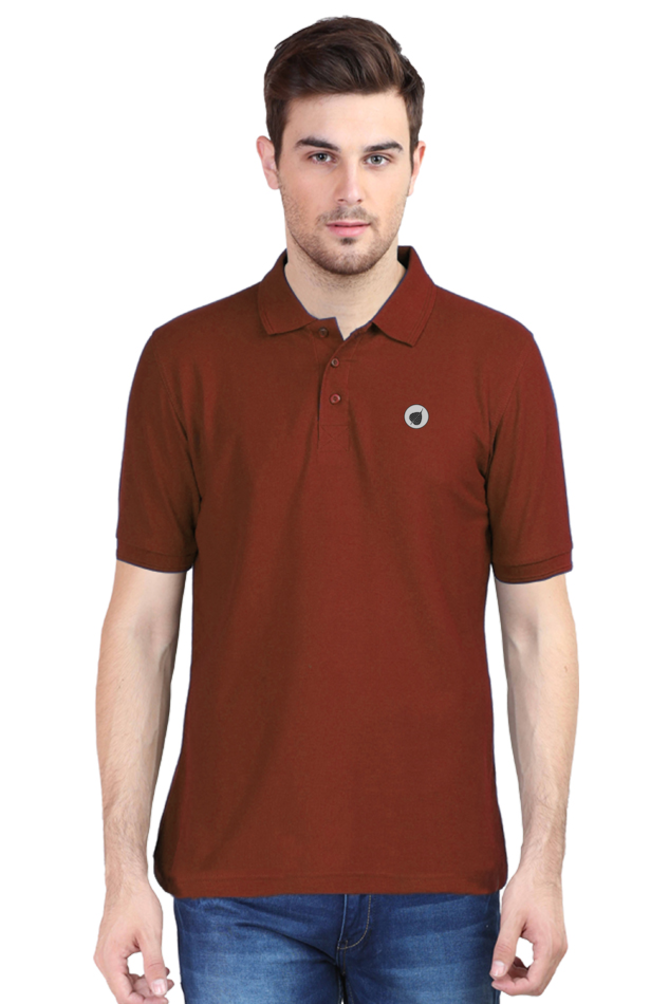 Nibbana brand embroidery logo Polo Tshirt
