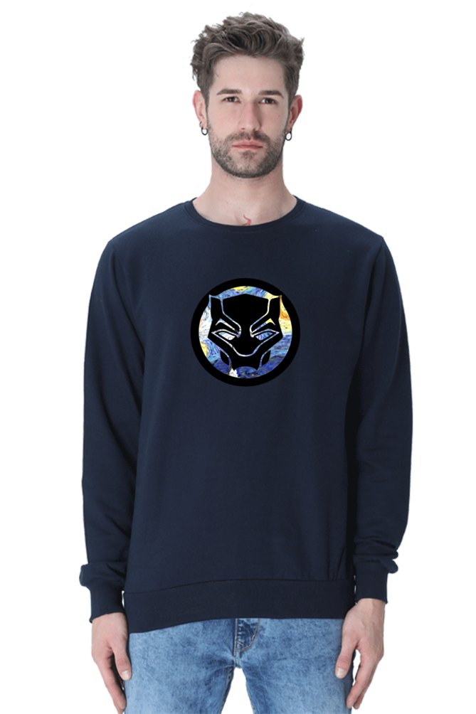 Van Gogh Black Panther Unisex sweatshirt