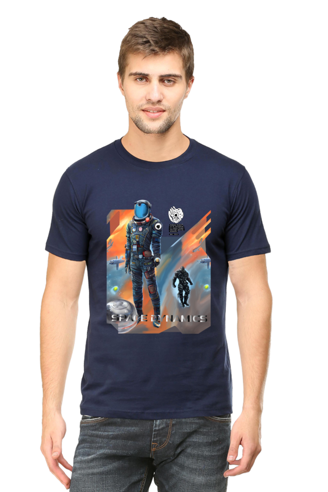 Space Dynamics Unisex Round Neck Tshirt