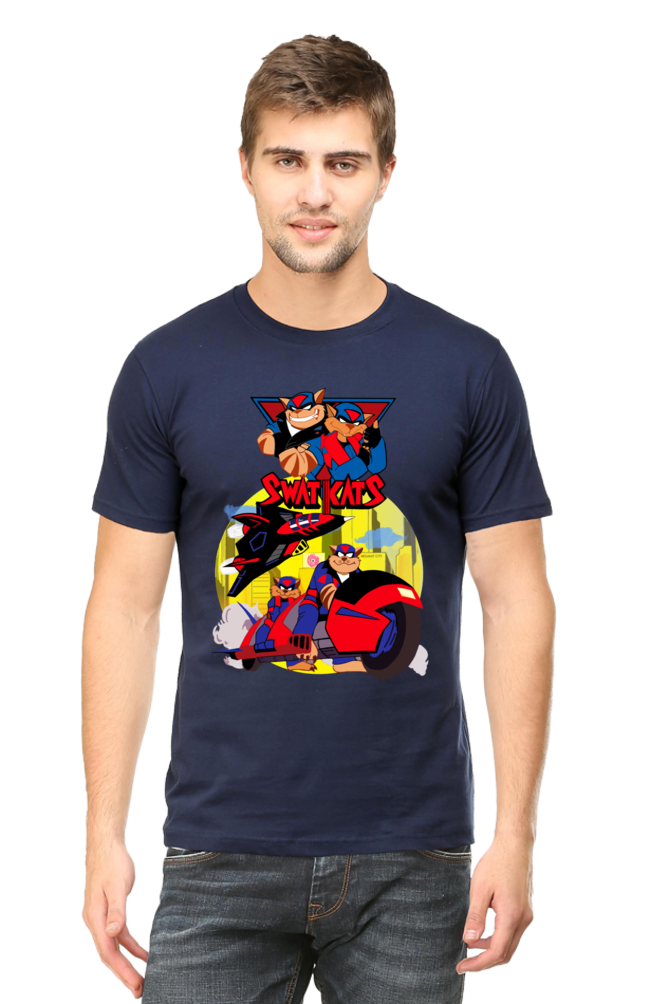 Swat Kats Series Round Neck tshirt