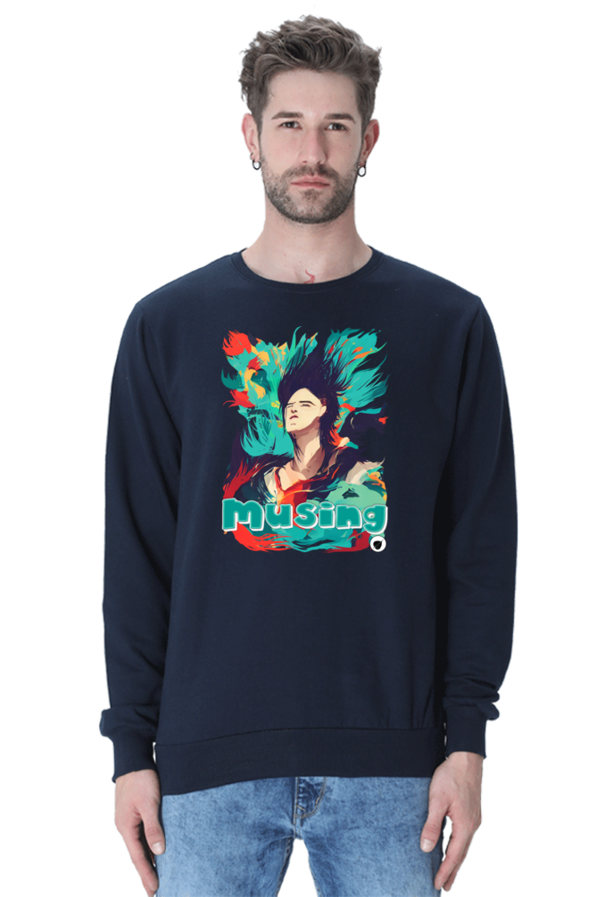 Musing sweatshirt by Nibbana Studio