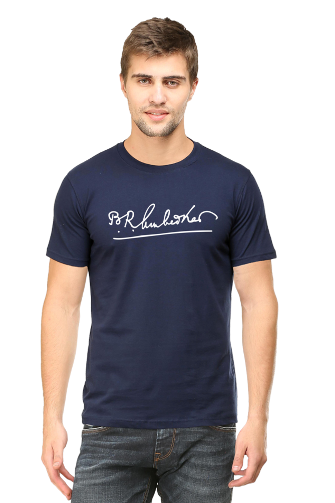 Dr. Ambedkar signature tshirt