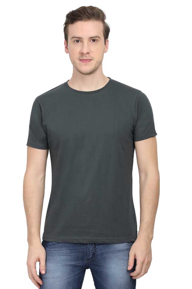 Plain color Round Neck