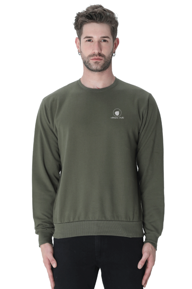 Plain Unisex Sweatshirt by Nibbana Studio