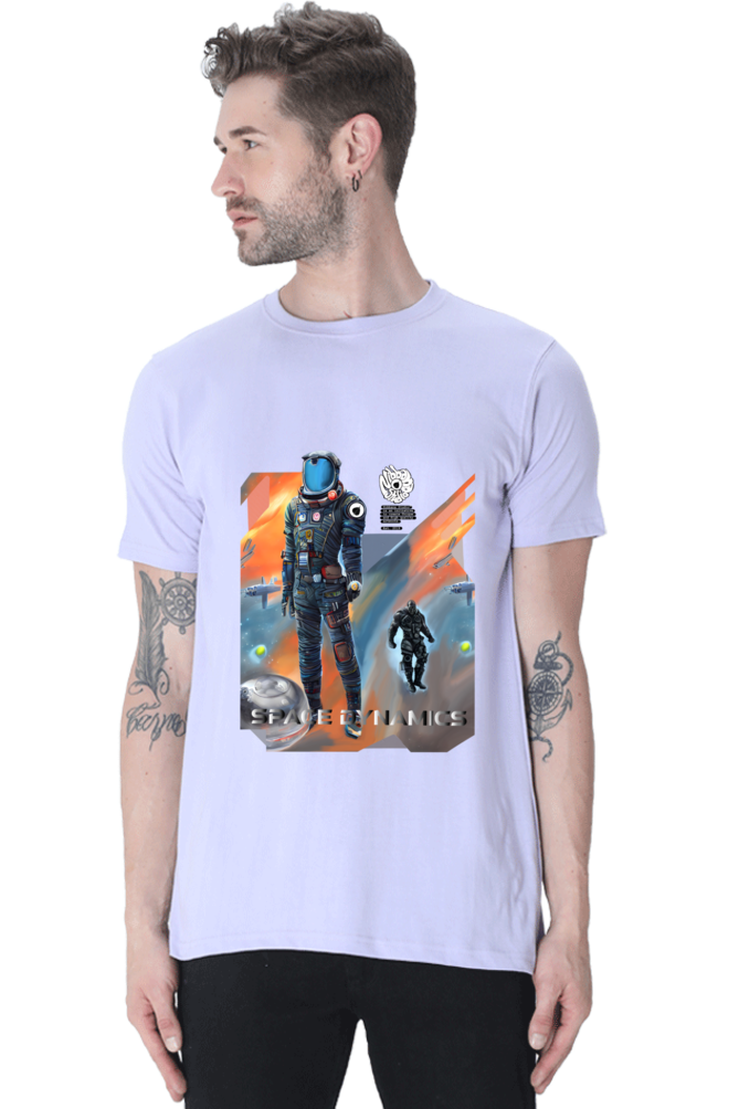 Space Dynamics Unisex Round Neck Tshirt