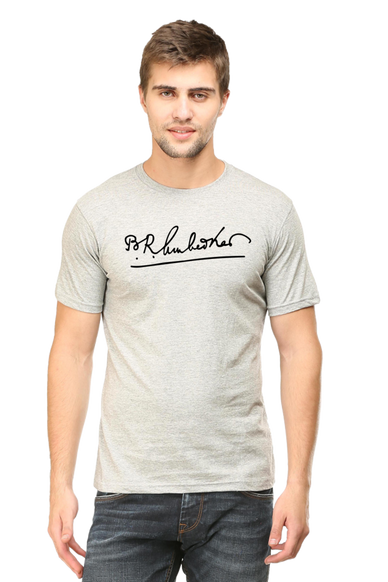 Ambedkar Signature black tshirt - Main Image