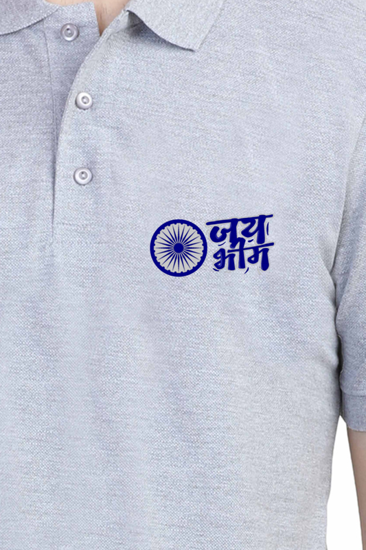 Jai Bhim Embroidery Polo Tshirt