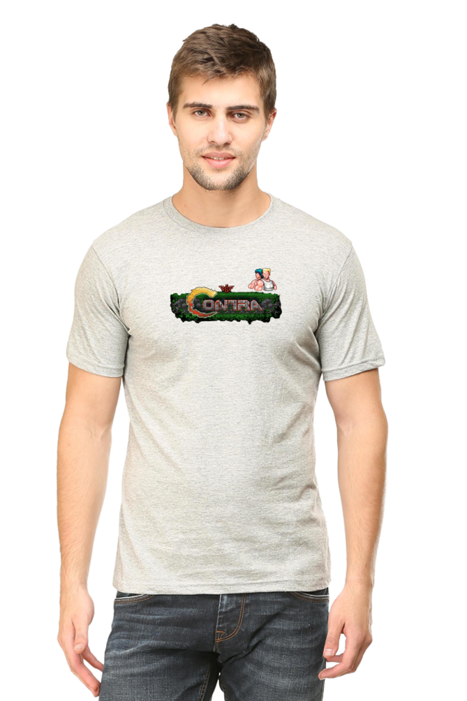 Contra game T-tshirt by Nibbana Studio