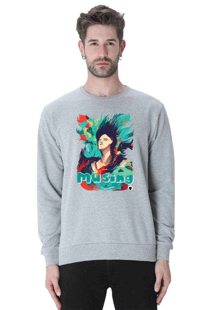 Musing sweatshirt by Nibbana Studio