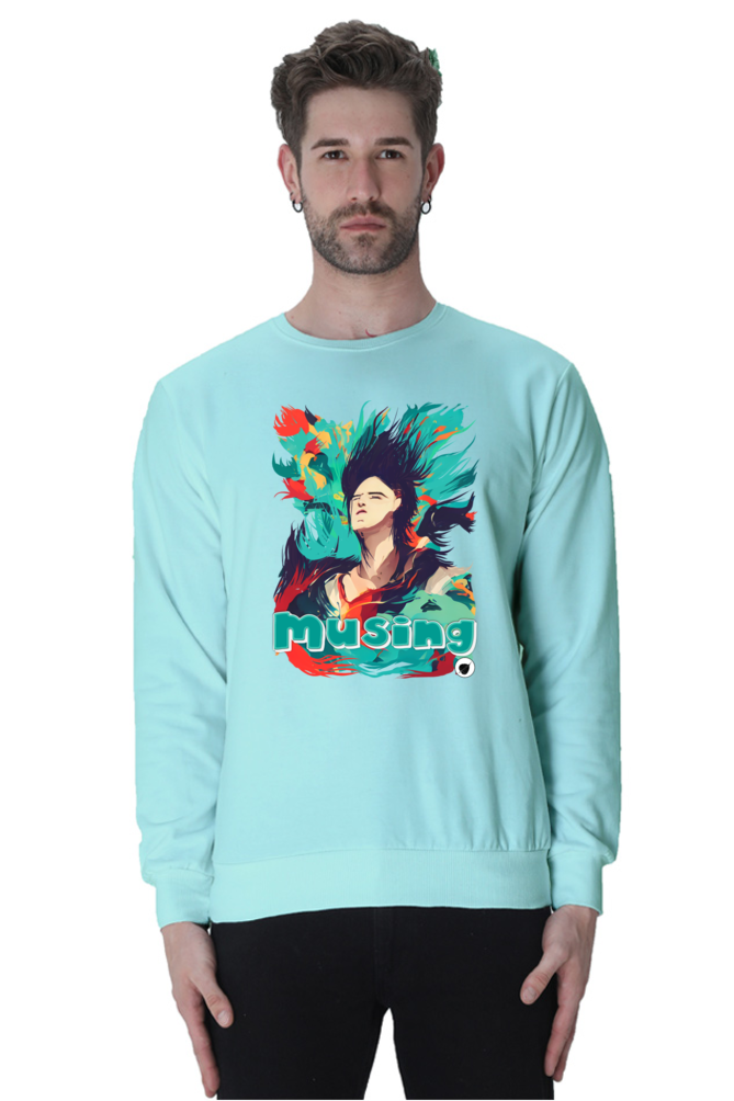 Musing sweatshirt by Nibbana Studio