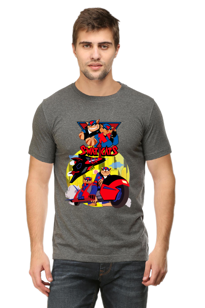 Swat Kats Series Round Neck tshirt