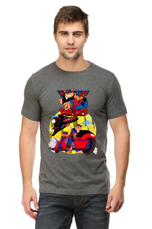 Swat Kats Series Round Neck tshirt