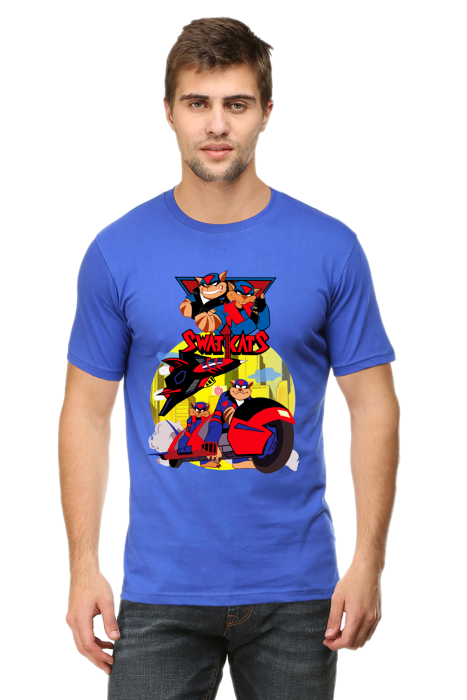 Swat Kats Series Round Neck tshirt