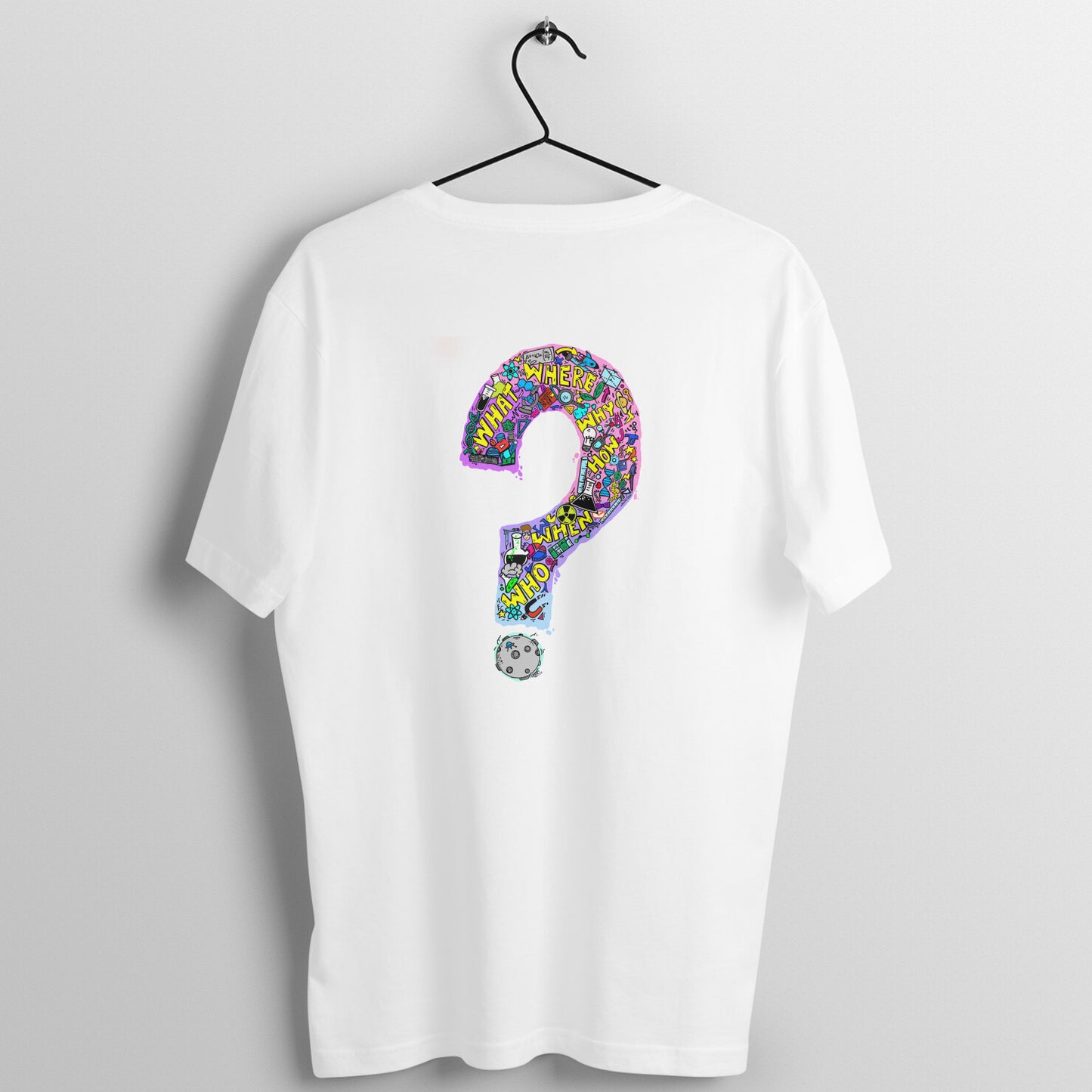 Question doodle tshirt