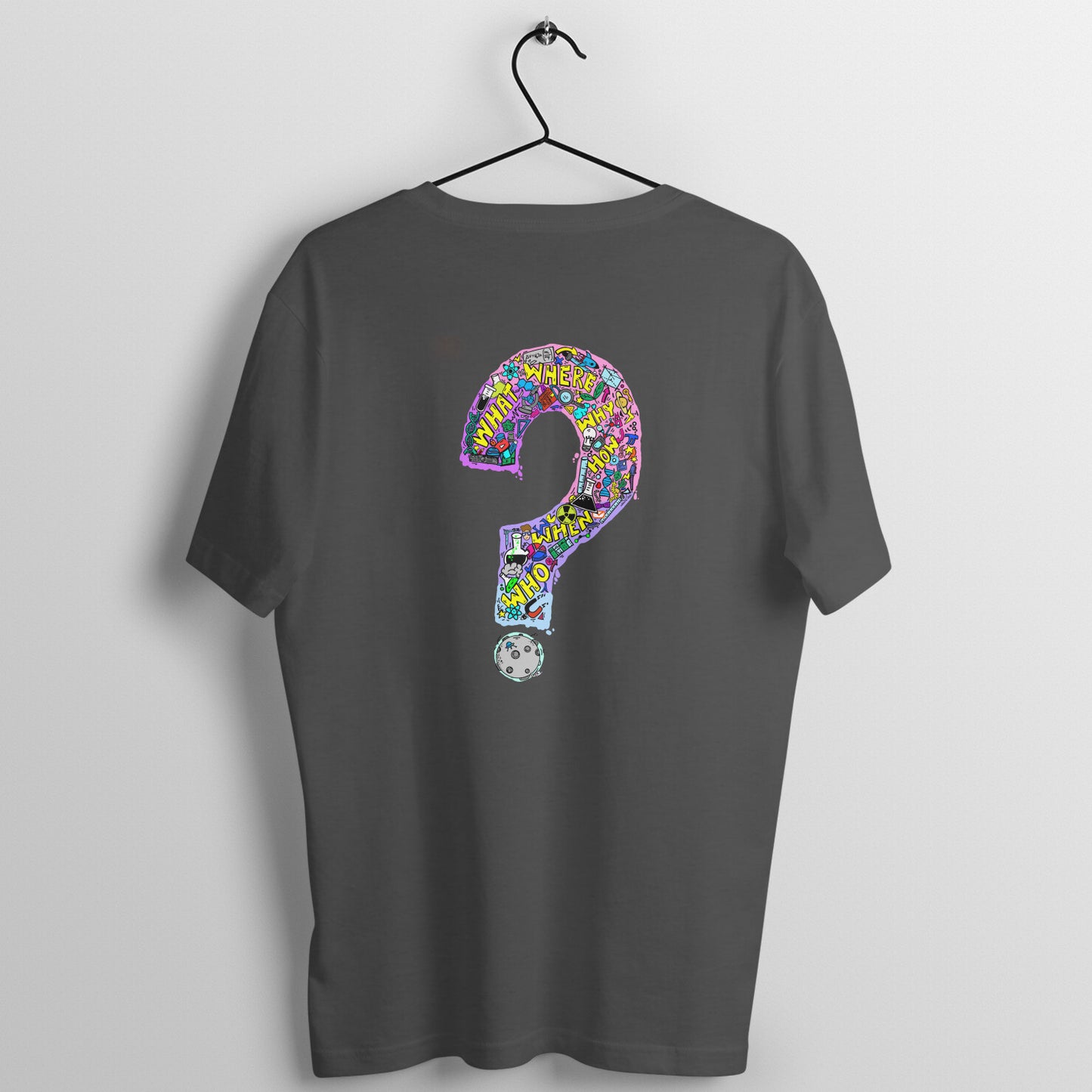Question doodle tshirt